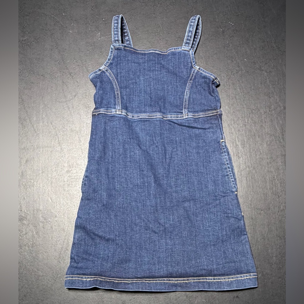 Girls Abercrombie Kids Denim Dress with Pockets - Size 7/8
